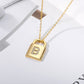 Love Lock Monogram Necklace